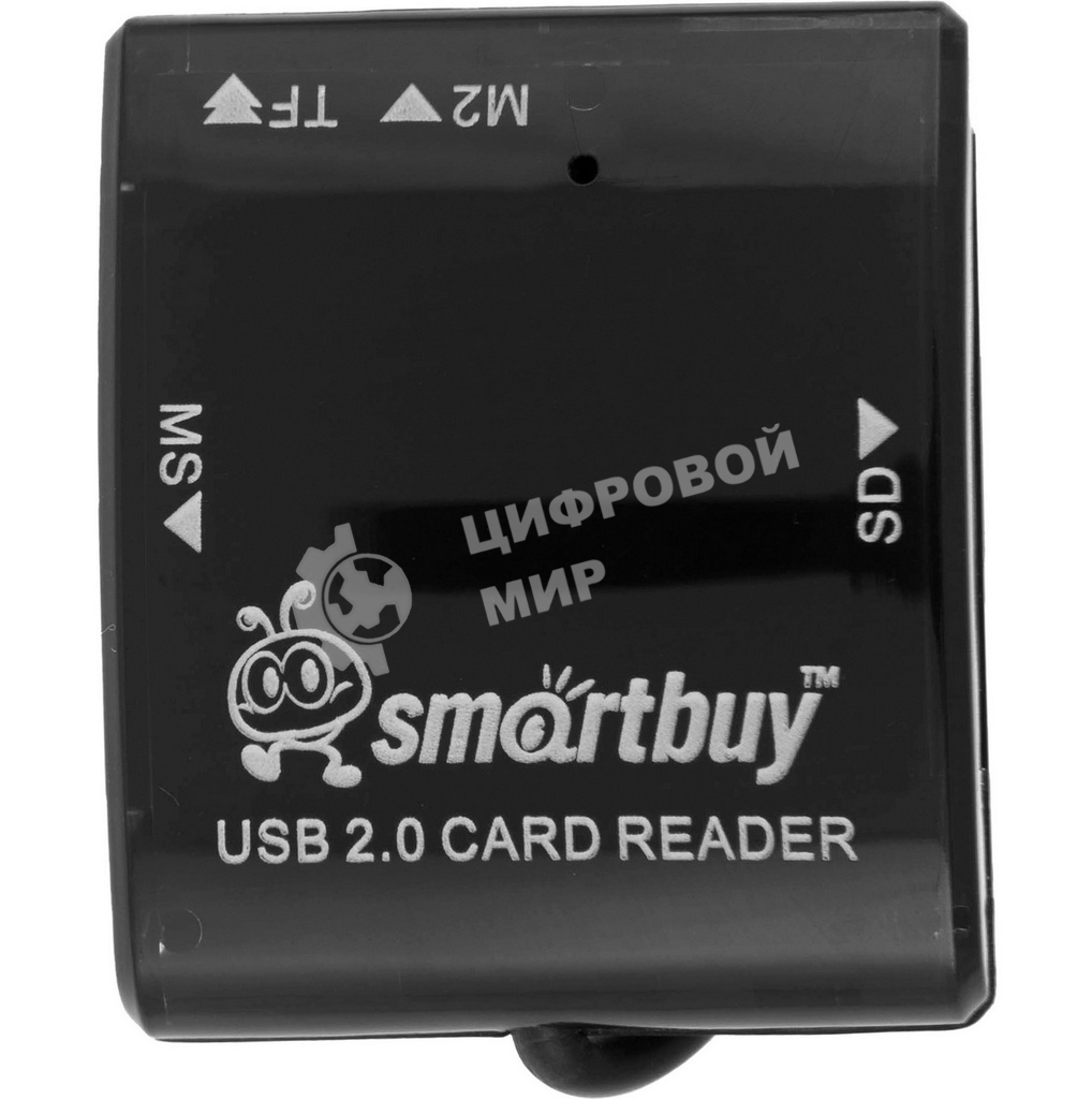 Кард-ридер Smartbuy черный (SBR-713-K)
