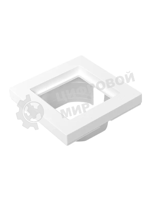 Рамка Эпика 1-местная, IP44, белая, пластик