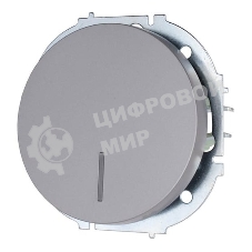 Выключатель 1-кл. СП OSEN 10А IP20 с подсветкой механизм серый матовый LEZARD 743-7488-111