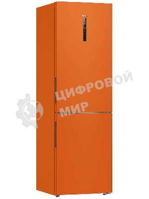 Холодильник Haier C2F636CORGU1 оранжевый двухкамерный 256/108 л морозилка снизу, No Frost