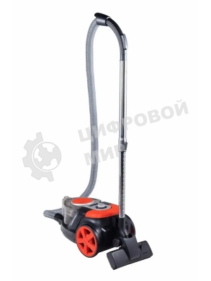 Пылесос Zelmer 81205158T черный/красный, 800 Вт, уборка сухая, пылесборник контейнер 2 л