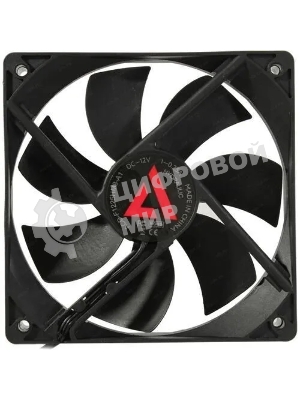 Вентилятор для корпуса Alseye ACD-F1225HM3-A черный, 120 мм, пластик, 1600 об/мин, 28 дБ, 3 pin