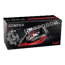 Утюг Centek CT-2359 красный/черный, 3000 Вт, 50 г/мин, 190 г/мин, 320 мл