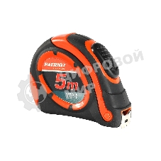 Рулетка PATRIOT MTA-5, автостоп, ударопрочный корпус, обрезиненная, 5м