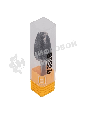 Борфреза по металлу Denzel твердосплавная, параболическая, тип-F, 16 мм