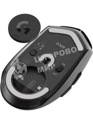 Мышь беспроводная Logitech G309 Lightspeed черный, 25600 dpi, радиоканал, Bluetooth, USB, кнопки - 6