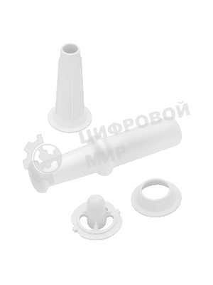 Мясорубка электрическая Maunfeld MF-232WB голубой, 1340 Вт, 1.3 кг/мин, реверс, насадки - 4