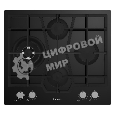 Встраиваемая варочная поверхность Hotpoint HGS 62FD/BK, независимая, черный