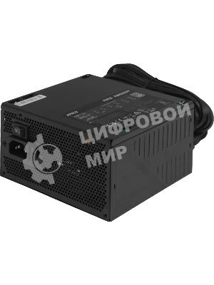 Блок питания MSI MAG A600DN (306-7ZP6B11-809), 600 Вт, 80 PLUS WHITE, 120 мм, черный