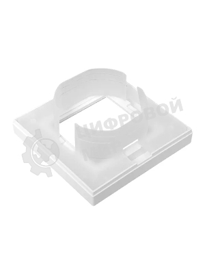 Рамка Эпика 1-местная, IP44, белая, пластик