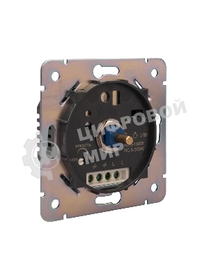 Светорегулятор Kranz KR-78-0732-6 STRONG (диммер) 300Вт с/у графит