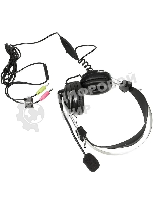 Гарнитура A4Tech HS-7P чёрный, проводная