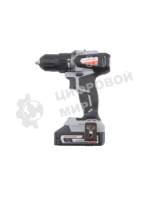 Дрель-шуруповерт ИНТЕРСКОЛ ДА-13/18ВК, 18 В, 2 Ач, 45 Нм, бесщеточный