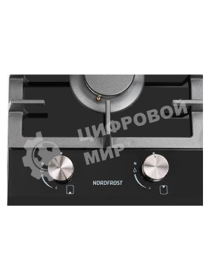 Газовая варочная панель Nordfrost HM 3023 B, встраиваемая, черный