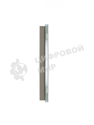 Рамка 2-местная IEK BRITE РУ-2-2-БрД стекло дымчатый