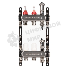 Коллектор Royal Thermo нерж. в сборе с расходомерами 1