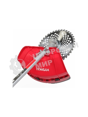 Триммер бензиновый Победа ТБ 143 (1+1), раб. объем 43сс, 2,5 л.с., 