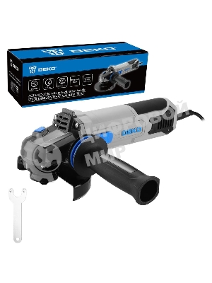 Угловая шлифовальная машина (УШМ) DEKO AG1500DK PRO, 125мм, 1500 Вт
