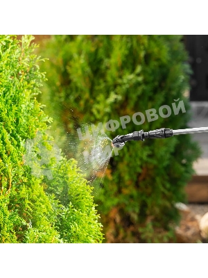 Опрыскиватель ранцевый аккумуляторный Denzel D-12LA, 12 л, щелочной акк., 12 В, 8 А·ч