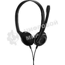 Гарнитура EPOS PC 3 Chat чёрный, проводная, 2 x mini jack 3.5 мм