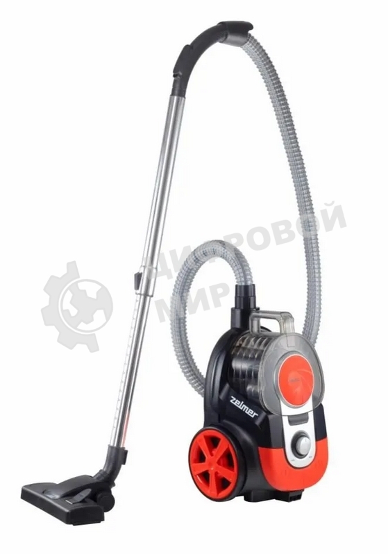 Пылесос Zelmer 81205158T черный/красный, 800 Вт, уборка сухая, пылесборник контейнер 2 л