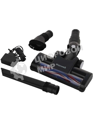 Пылесос вертикальный Maxwell MW-3247 черный, питание от аккумулятора, 120 Вт, уборка сухая, пылесборник 0.4 л, работа от АКБ max 35 мин