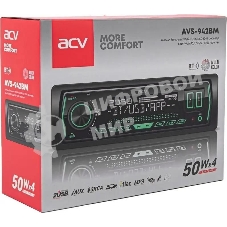 Автомагнитола ACV AVS-942BM 1DIN 4x50Вт
