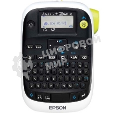 Принтер ленточный термотрансферный EPSON LabelWorks LW-400 180 dpi, 6 мм/сек, белый