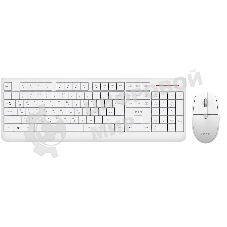 Комплект клавиатура+мышь Acer OCC401 беспроводной, USB, 1600 DPI, белый