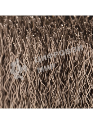 Щетка для УШМ Denzel 75 мм, М14, чашка, витая нержавеющая проволока 0,3 мм