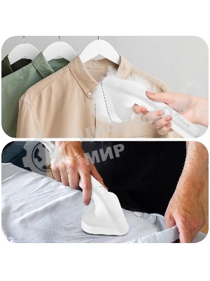 Отпариватель Kitfort КТ-9110-1 белый/фиолетовый, 2180 Вт, 45 г/мин, 600 мл