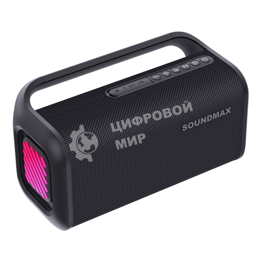 Портативная колонка Soundmax SM-PS5048B чёрный