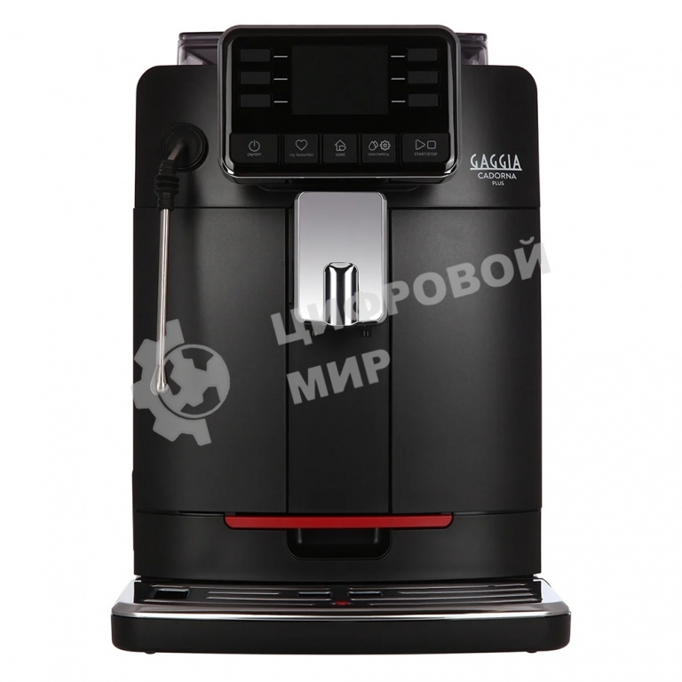 Кофемашина автоматическая Gaggia RI9602/01 CADORNA PLUS ST WAND 230V черный, исп. кофе - молотый/зерновой, 1.5 л, 1850 Вт, 15 бар