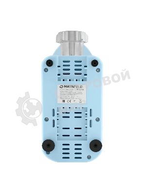 Мясорубка электрическая Maunfeld MF-232WB голубой, 1340 Вт, 1.3 кг/мин, реверс, насадки - 4