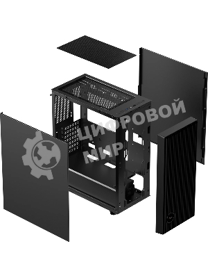 Компьютерный корпус Ocypus Gamma C70 BK, ATX, USB 3.0*1+USB 2.0*1
