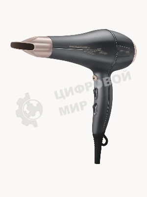 Фен Rowenta CV7827F0 черный/серебристый, 2100 Вт