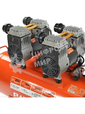 Компрессор поршневой безмасляный Patriot WO 80-360, 360 л/мин, 8 бар, 2200 Вт, 80 л, быстросъем и 