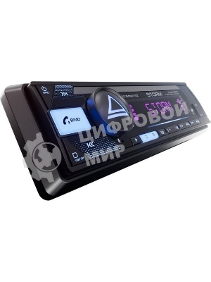 Автомагнитола AURA STORM-525BT, 1 DIN, Bluetooth, USB Type-A, AUX, пульт ДУ