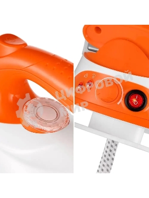 Парогенератор Kitfort КТ-9135-2 2000Вт оранжевый/белый