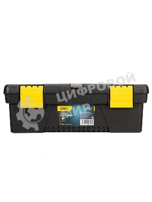 Ящик для инструментов Deli DL432412 305 х 130 х 105 мм Размер: 12 дюймов. Материал: полипропилен.