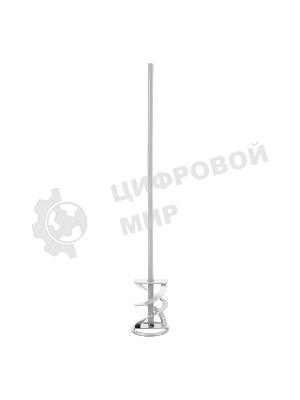 Миксер для красок и штукатурных смесей Сибртех 60х9х400 мм, шестигранный хвостовик