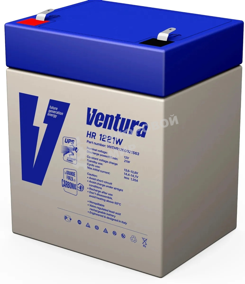 Батарея для ИБП Ventura HR1221W 12V 5Ah