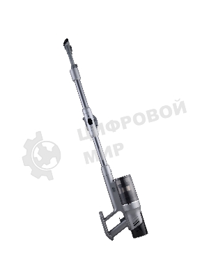 Пылесос вертикальный Polaris PVCS-4010 серый, питание от аккумулятора, 150 Вт, уборка суxая/влажная, пылесборник 0.45 л