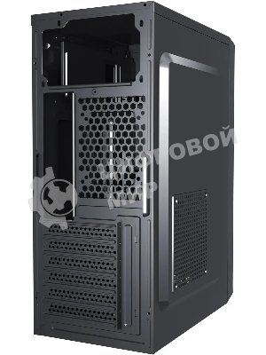 Компьютерный корпус Digma DCC-MD302 черный без БП ATX 1x80мм 3x120мм 2xUSB 2.0 2xUSB 3.0 audio
