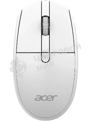 Комплект клавиатура+мышь Acer OCC401 беспроводной, USB, 1600 DPI, белый