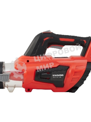 Воздуходувка Starwind SBB-570.20-4.4 пит.:от аккум. красный/черный