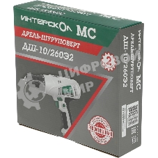 Дрель-шуруповерт ИНТЕРСКОЛ ДШ-10/260Э2, 260 Вт, 35 Нм, щеточный