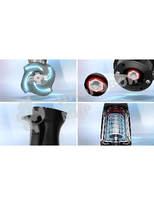 Блендер погружной Bosch MSM6M871 1200 Вт, черный