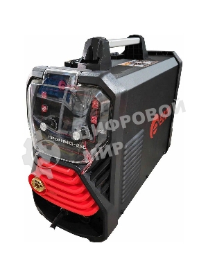 Сварочный аппарат полуавтоматический Edon ПрофиMIG-250 MIG 10,6 кВт 20-250А, MMA 13,1 кВт 20-250А, раб.цикл 60%, КПД 85%, диаметр: электроды 2-4мм, проволока 0,8-1ммMIG-MAG/NoGas/MMA/LIFT TIG/2T/4T/SYNСварка тонких металлов и нержавеющей стали.