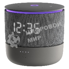 Умная колонка Яндекс Станция Мини 3 Про, 18Вт, компактная, 1 динамик, Алиса, Wi-Fi, Bluetooth 5.0, Zigbee, Matter, черный